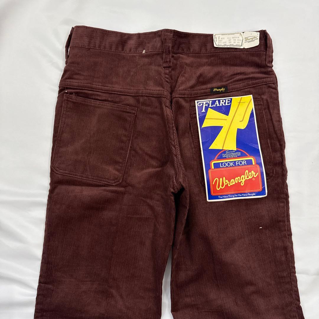 70s Wrangler 831 フレアデニム 27 32 デッドストック