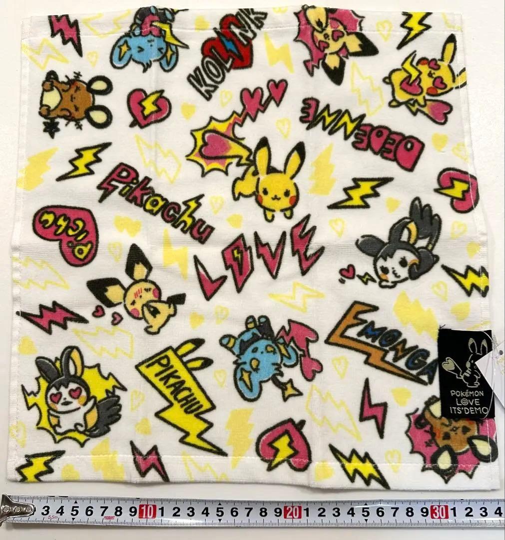 おまけ付きイッツデモ　ポケモン　ハンドタオル　フェイスタオル　コスメ　3点セット