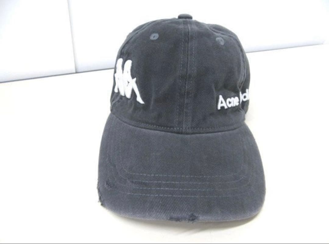 【即完】Acne Studios × Kappa コラボ ツイルロゴキャップ