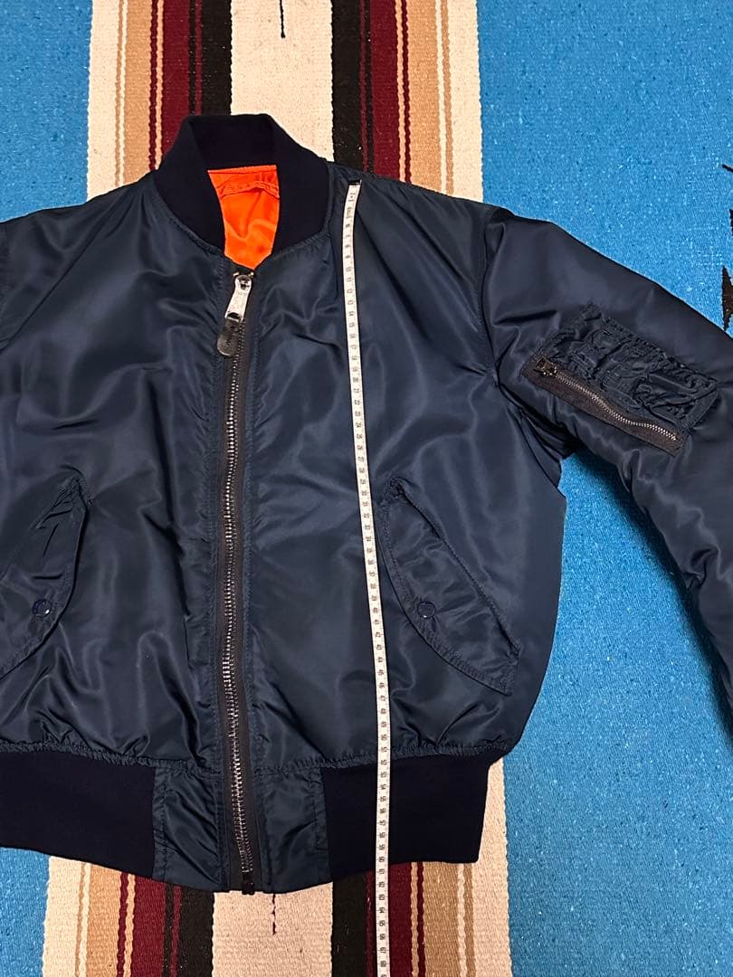 ma-1 flight jacket alpha製made in usa