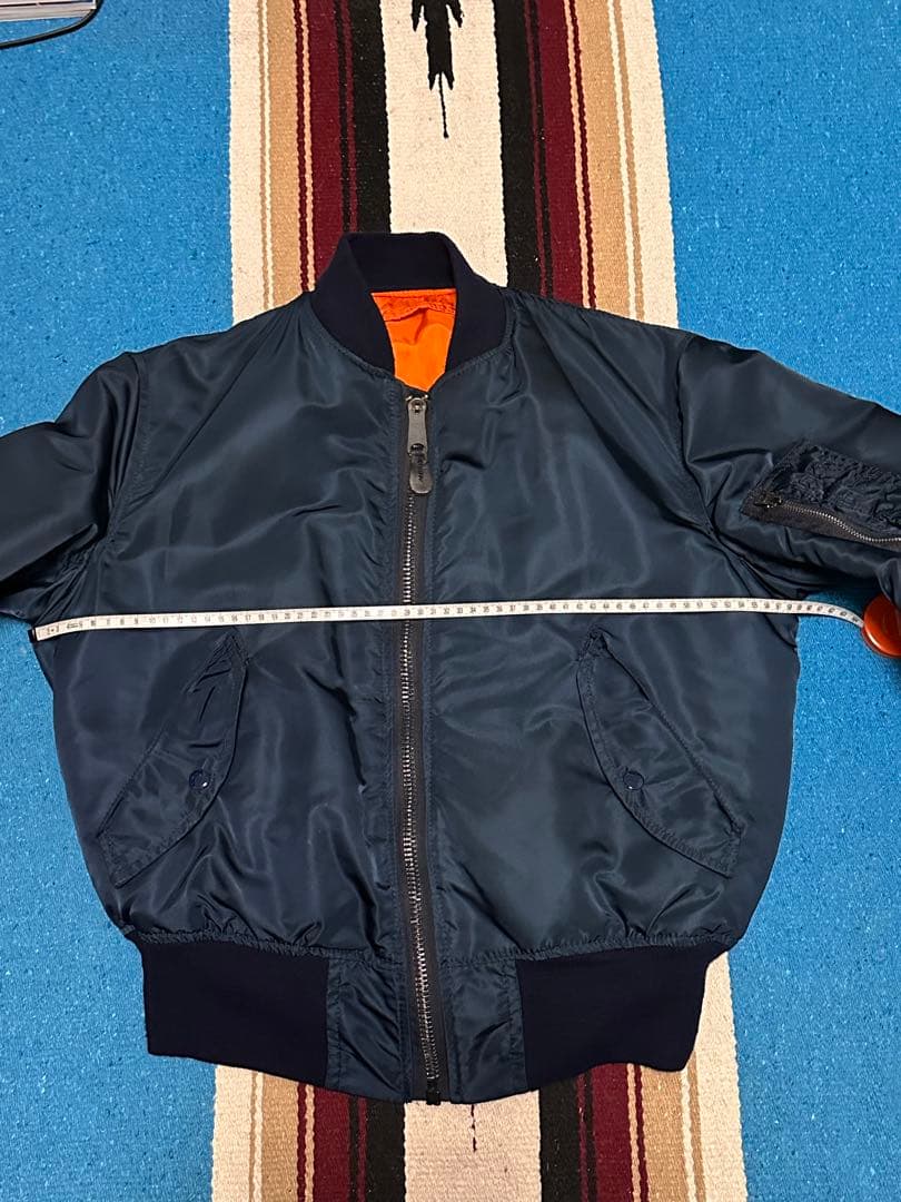 ma-1 flight jacket alpha製made in usa