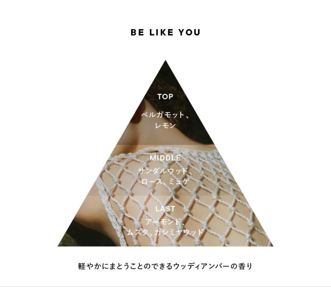 SHIRO BE LIKE YOU オードパルファン