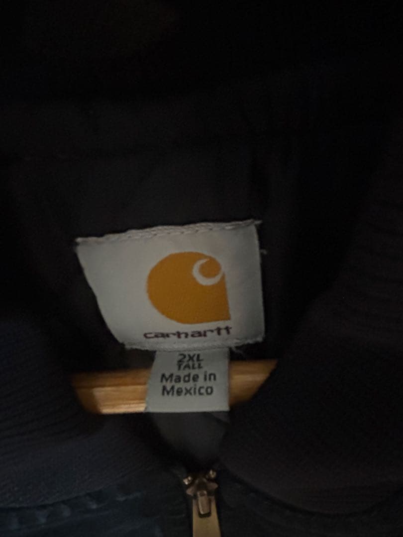 Carhartt ブラックベスト 2XL Tall V01BLK