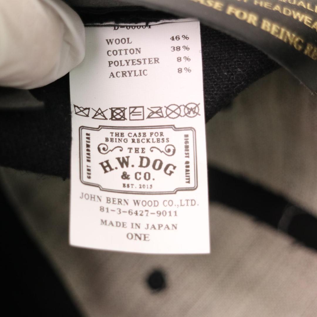 THE H.W.DOG&CO. D-00001 ベースボールキャップ 帽子