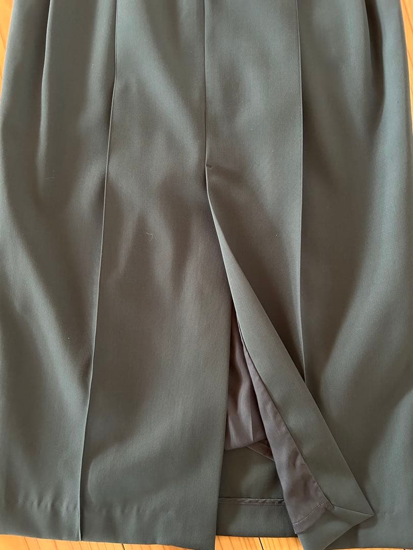 オーラリー　タイト スカート　auralee wool skirt