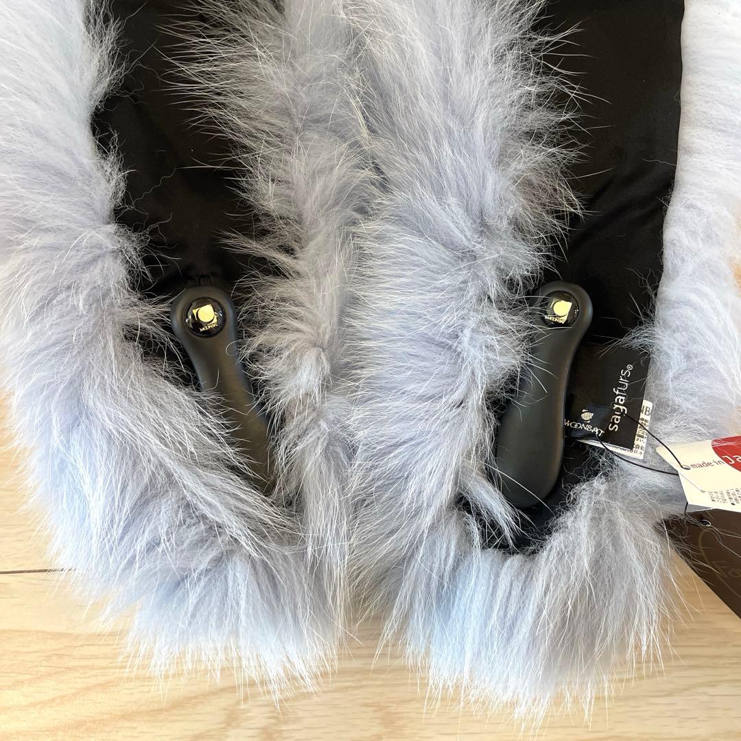 【未使用美品✨️】SAGA FOX サガフォックス リアルファー ティペット 上質