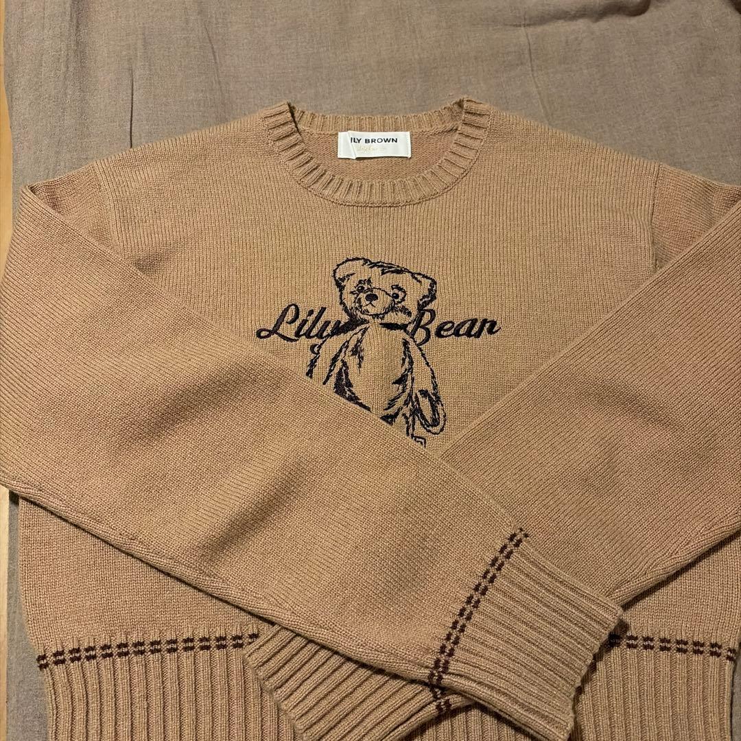lily brown ニット　未使用
