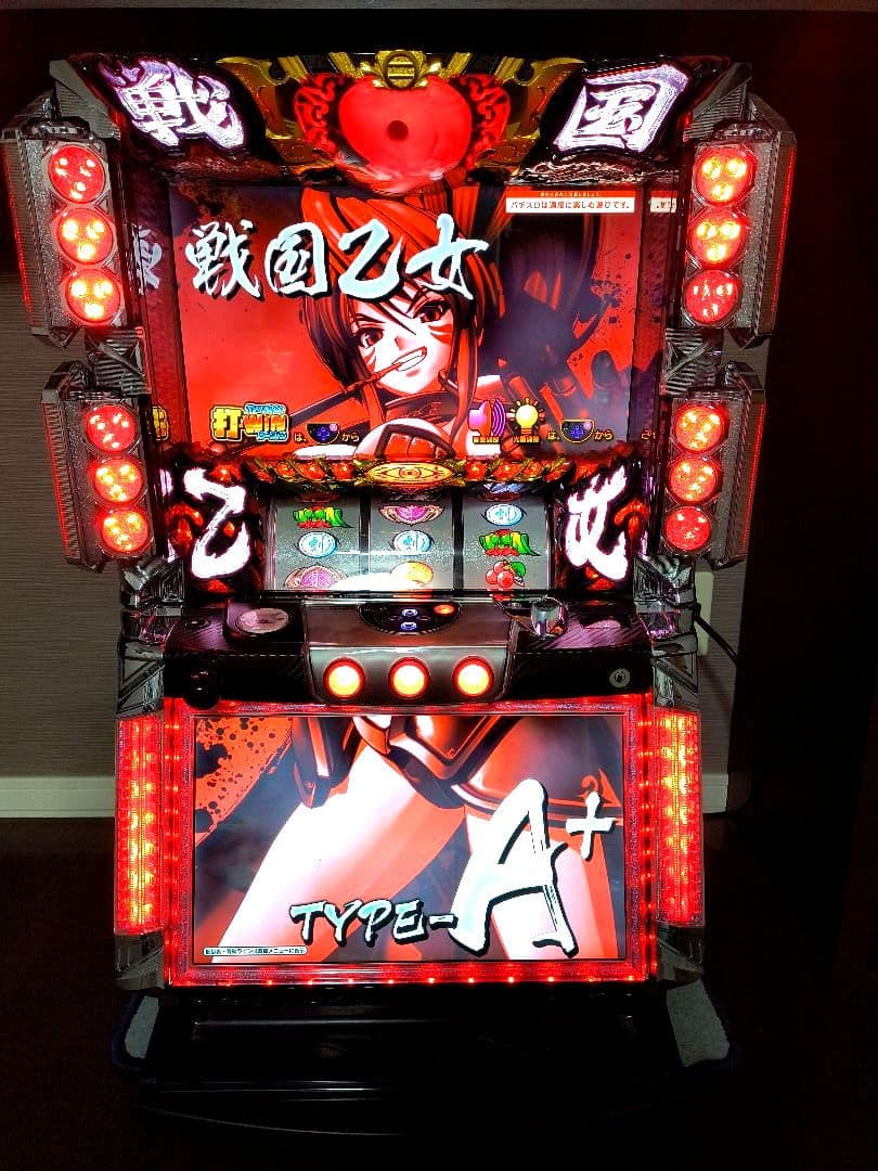 す*し様 美品　パチスロ　スロット 実機 戦国乙女~TYPE-A~　タイプA+