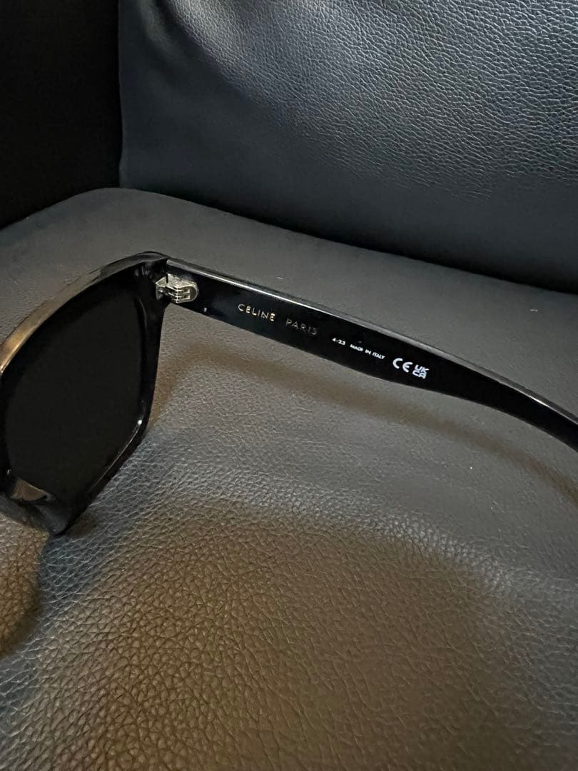 CELINE ブラック サングラス ケース付き