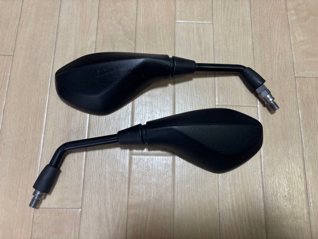  GS 純正バイクミラー ブラック オーバル型