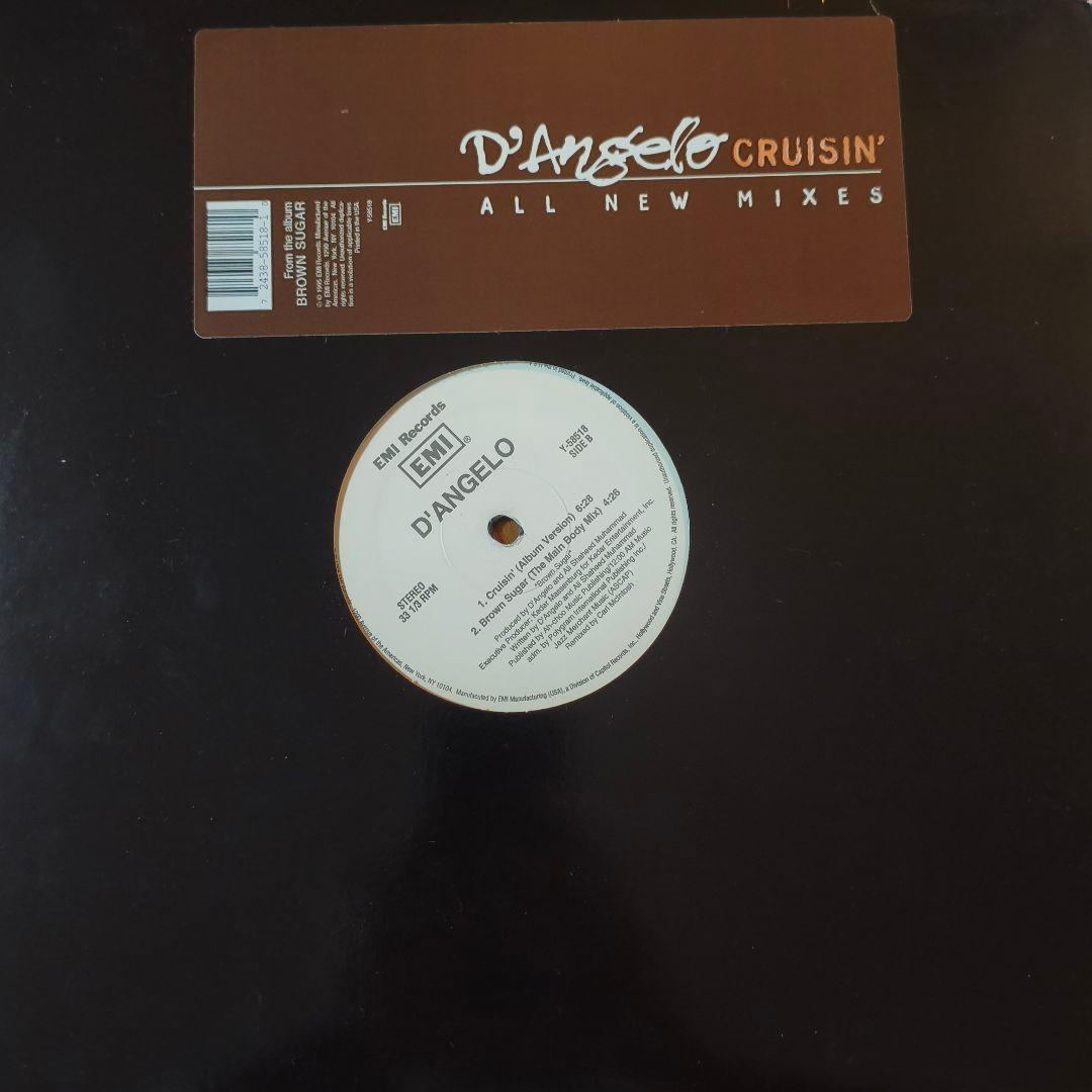 ● D'Angelo – Cruisin' / ディアンジェロ US盤 希少
