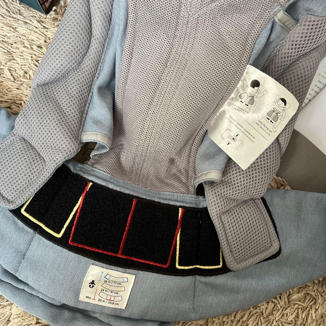 美品♡ergobaby OMNI360 ライトブルー