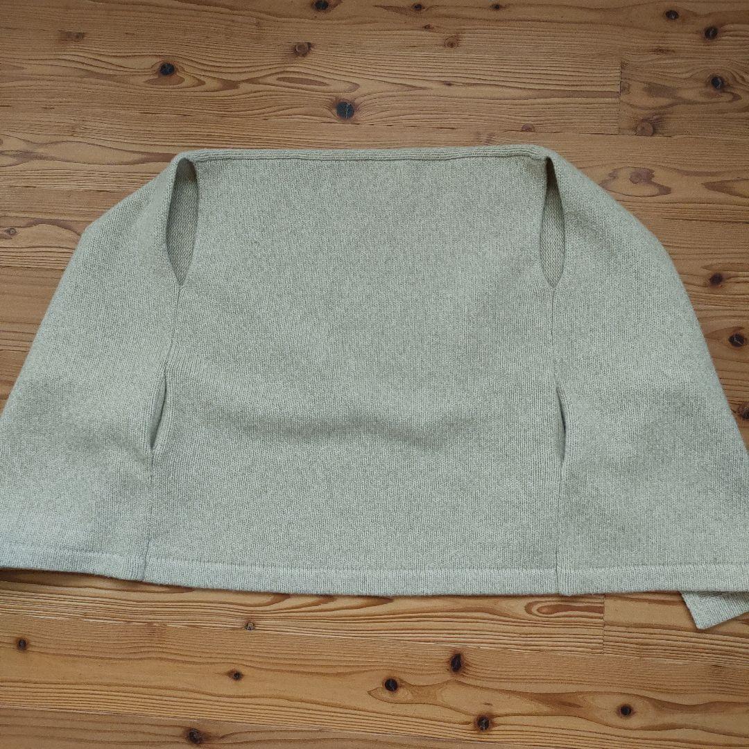 veritecoeur　wool100%　 ストール ベージュ