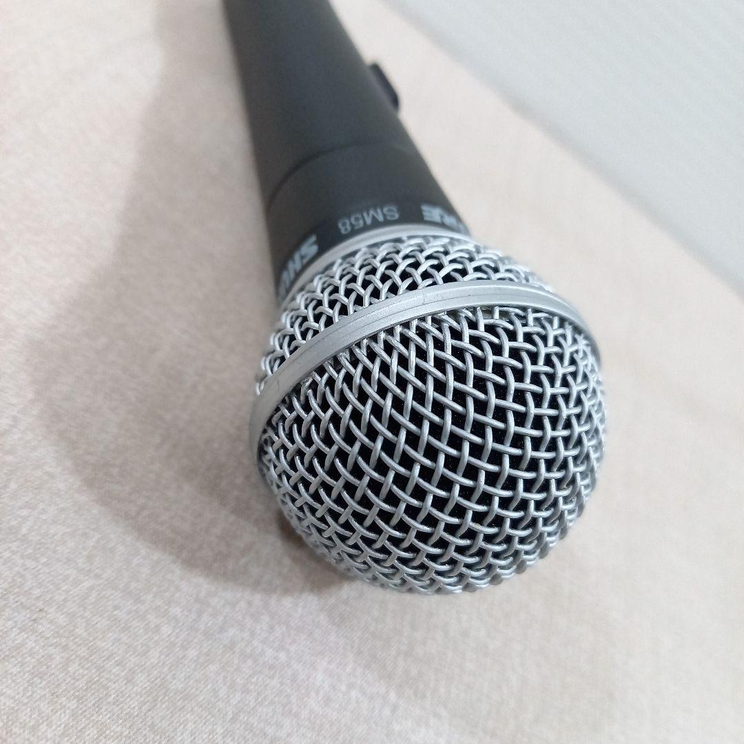 美品◎SHURE SM58SE ボーカルマイク スイッチ付