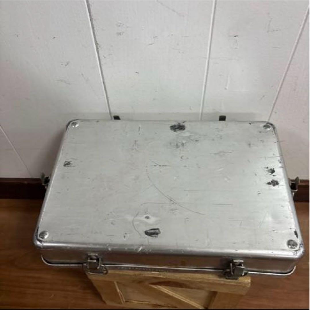 フランス軍　実物　FIRST AID KIT CASE メディカルケース　アルミ