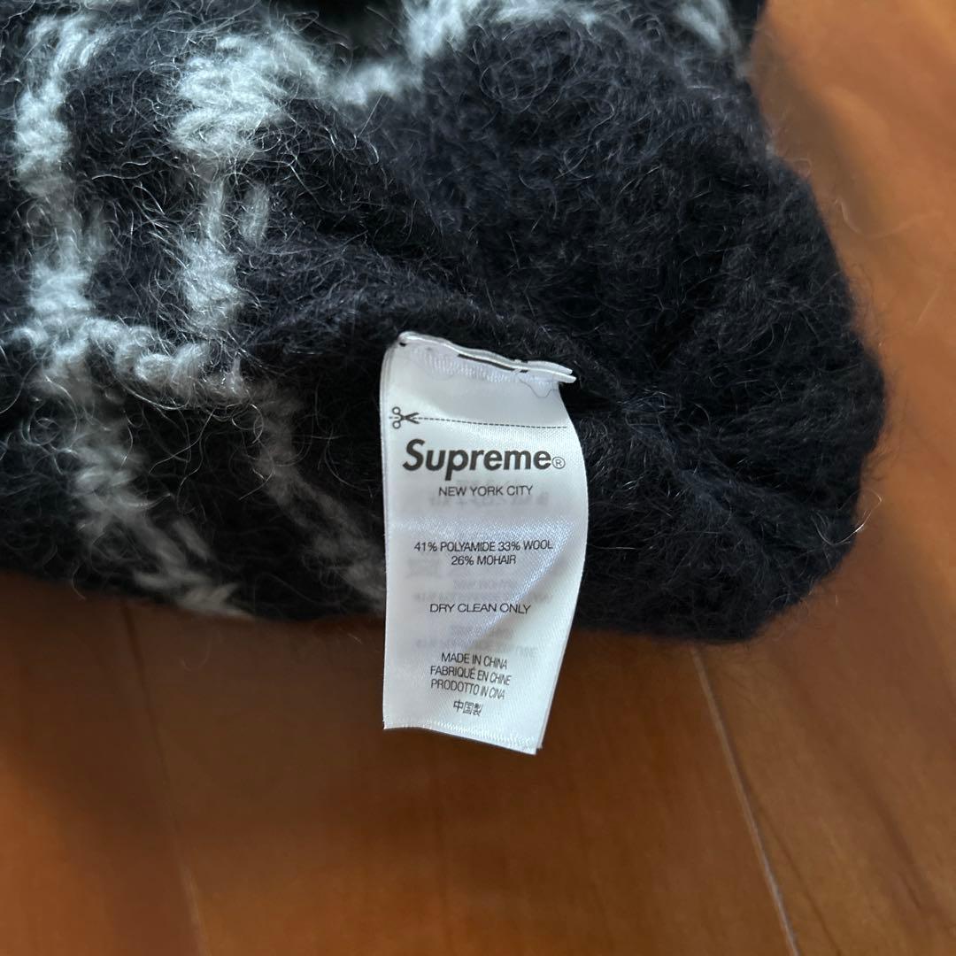 帽子 Brushed Stripe Beanie supreme