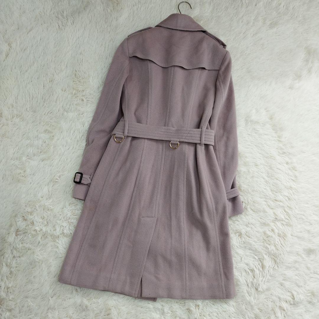 18206✨バーバリーロンドン サンドリンガル カシミヤ100% トレンチコート