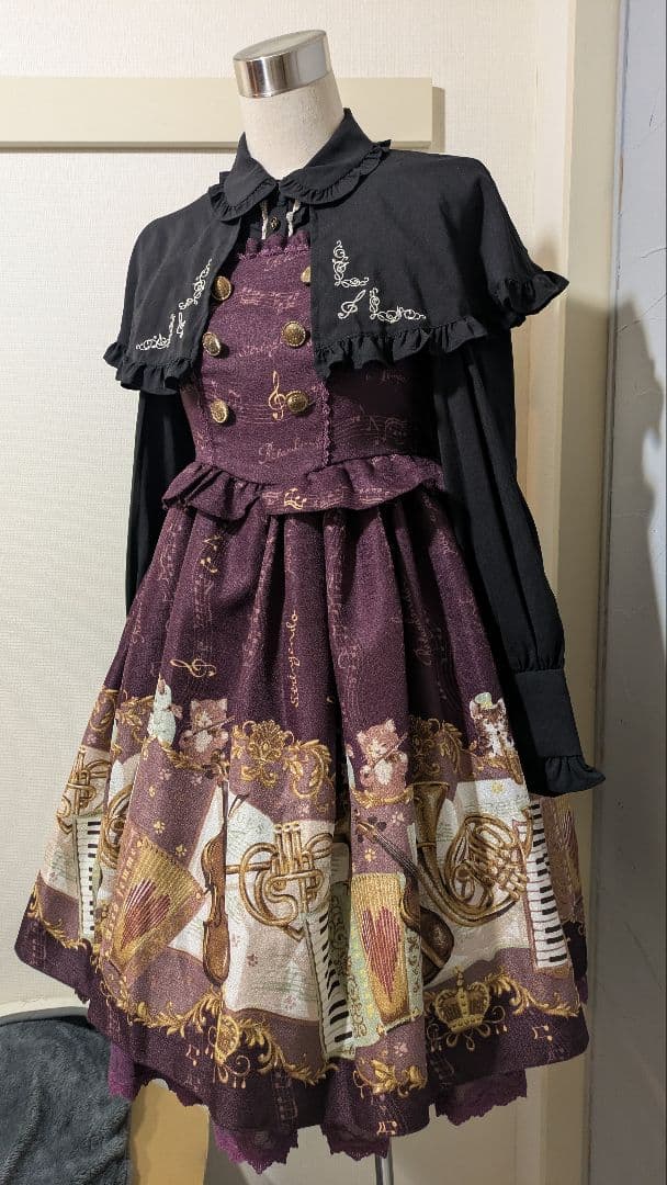★axes femme kawaii★メロディーキャットJSK★ワンピース