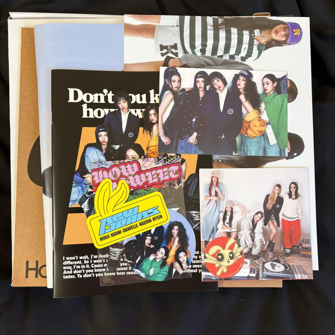NewJeans ハニ アルバム Howsweet トレカ