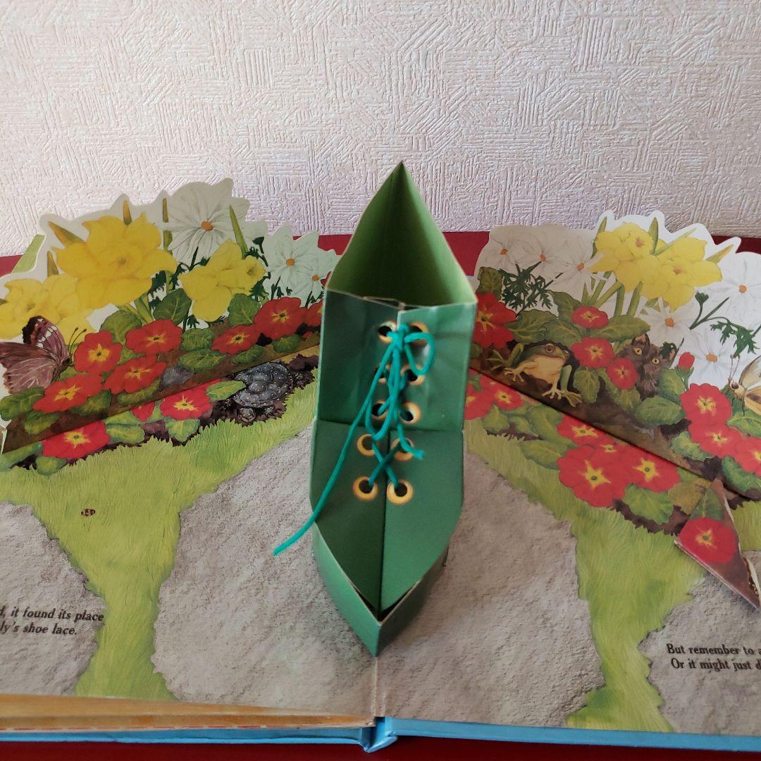 仕掛け絵本洋書Uncle Peasly and the Pea Pod Kids