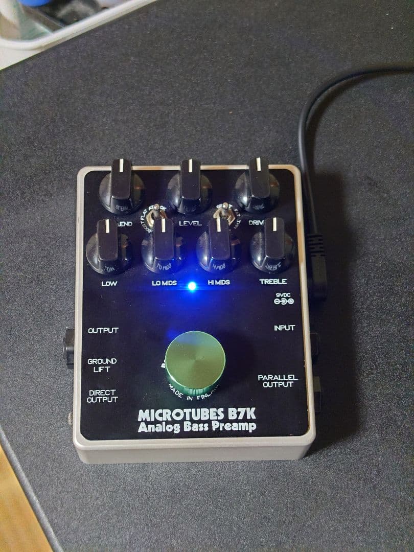 ベース MICROTUBES B7K Analog Bass Preamp
