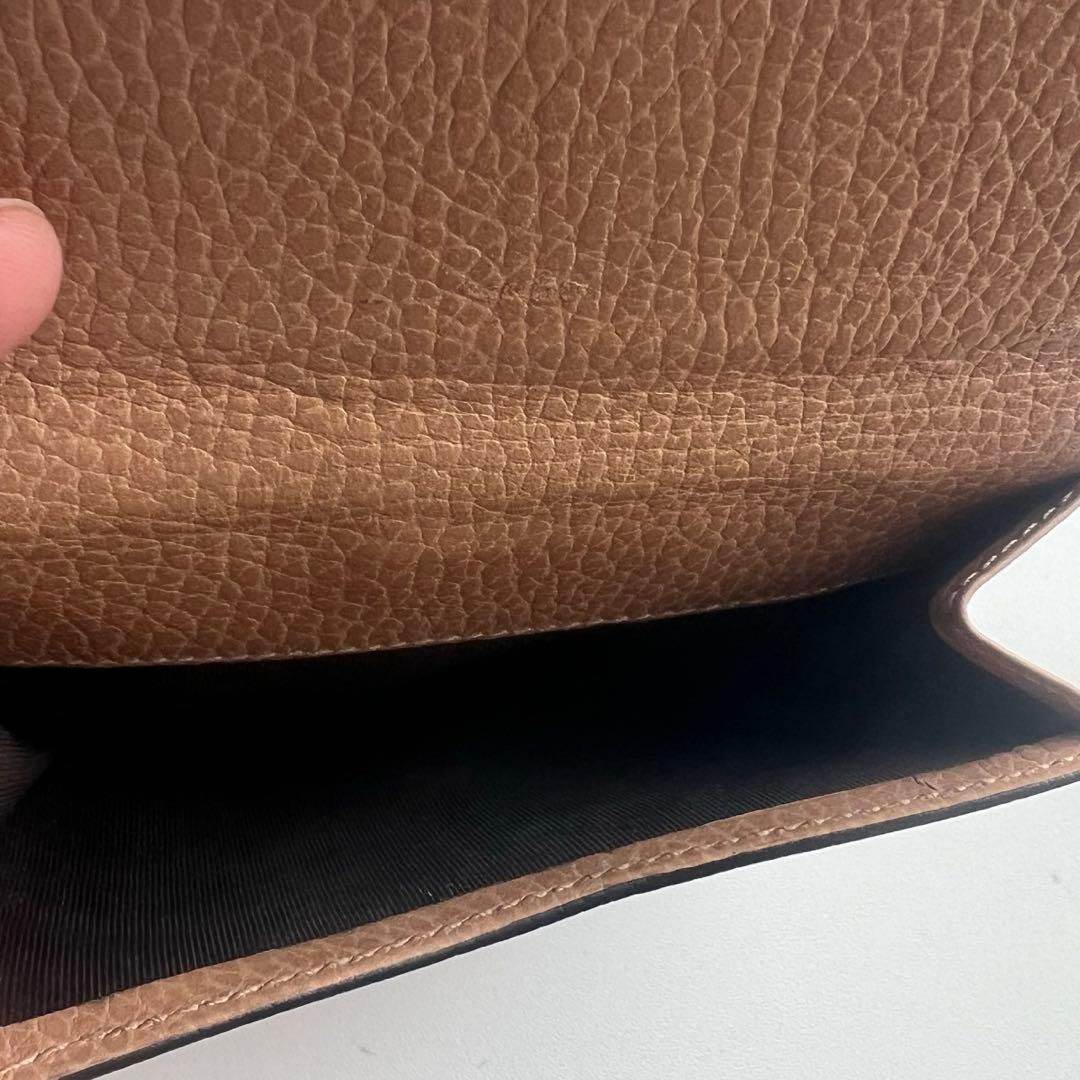 163 極上美品 GUCCI グッチ 2つ折り財布
