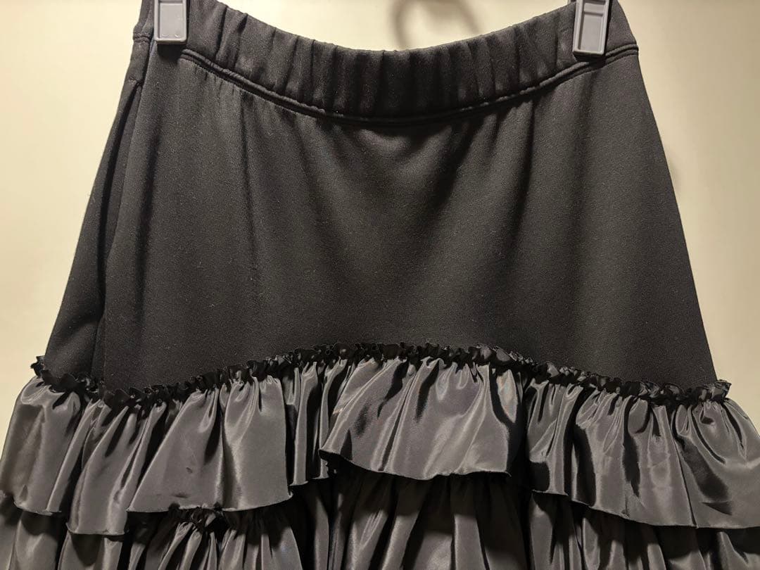 OMMO MANY FRILLS VOLUME SK 黒 サイズ38