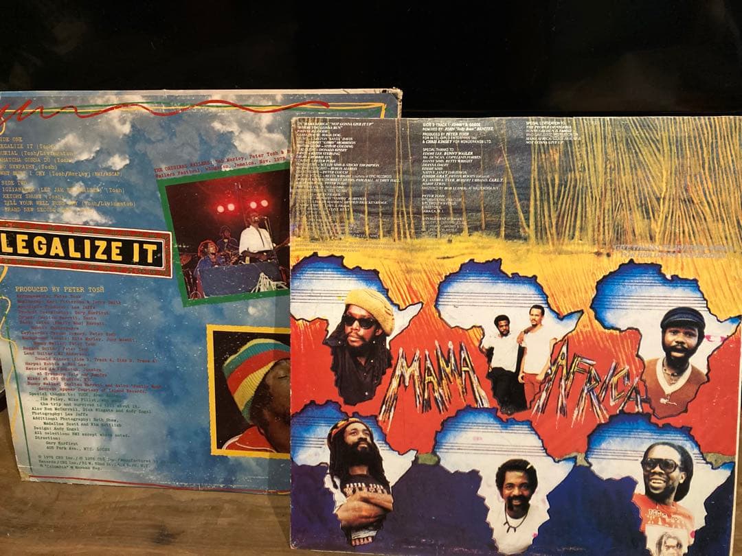 Peter Tosh - Legalize It ➕Mama Africa LP