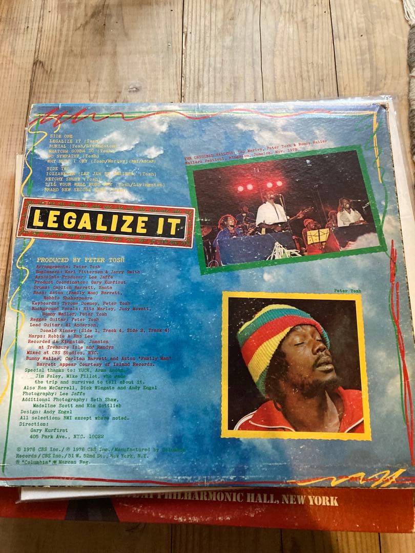 Peter Tosh - Legalize It ➕Mama Africa LP