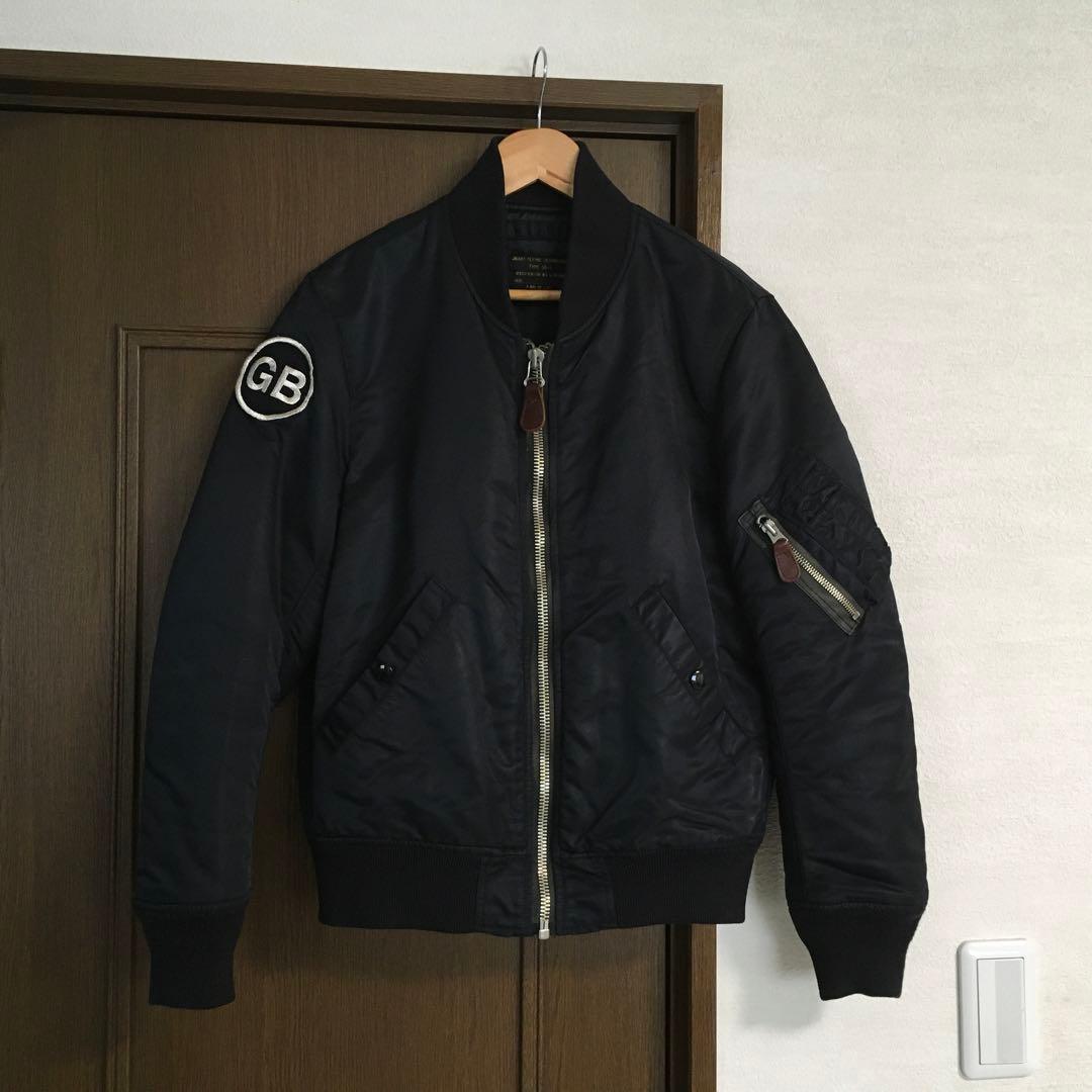 【ワッペン付属】ナノユニバース GB SKINS MA-1 36