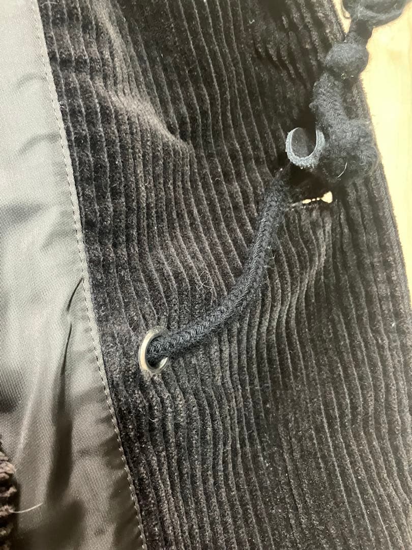 超希少 90s comme des garcons homme 襟レザー