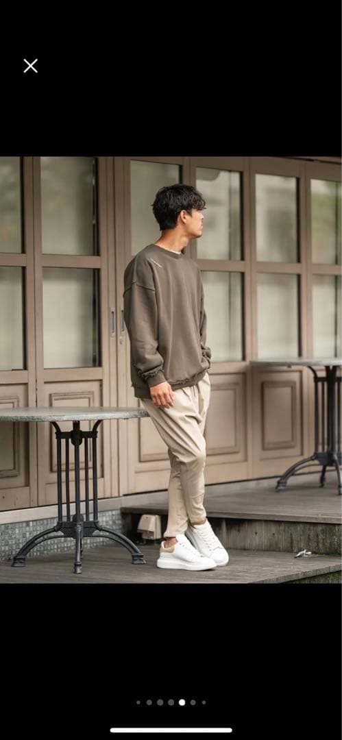 新品未使用CAMBIO Hem Rib Dobby Jacquard Pants