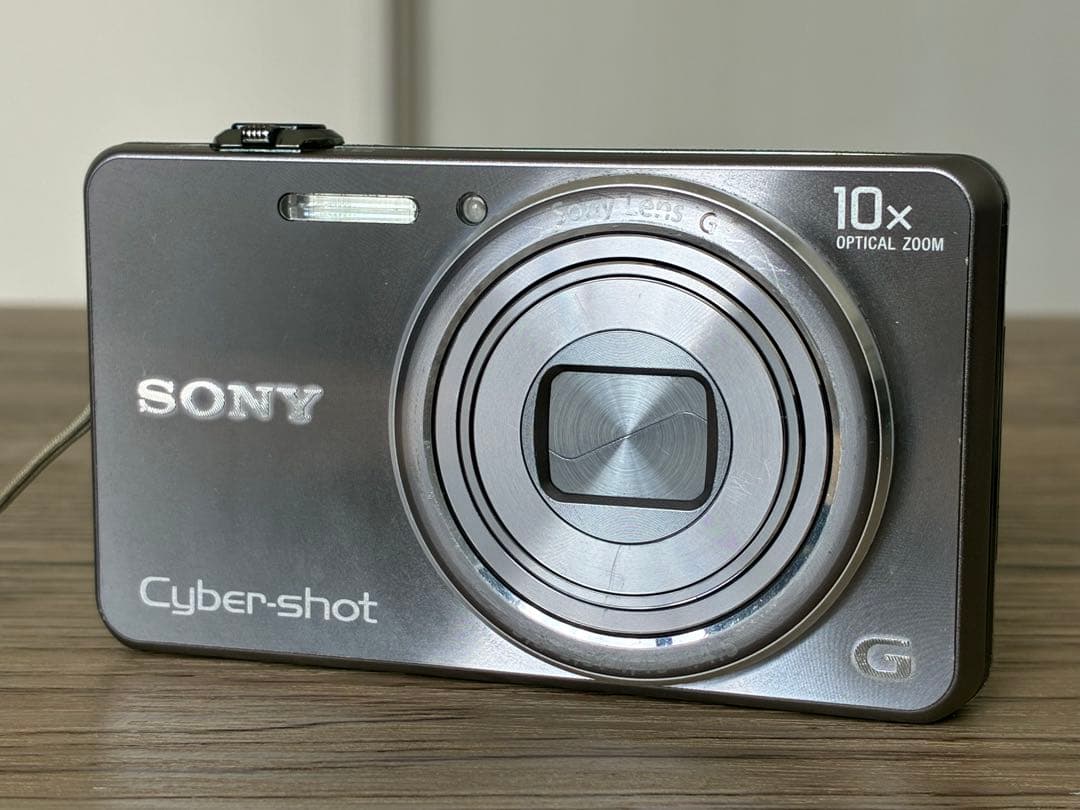 【箱付き】SONY Cyber-shot DSC-WX100 シルバー 18.2