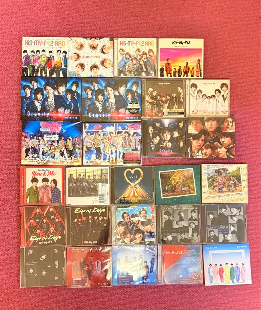 Kis-My-Ft2 複数CD・DVD BluRayシングル コレクションまとめ