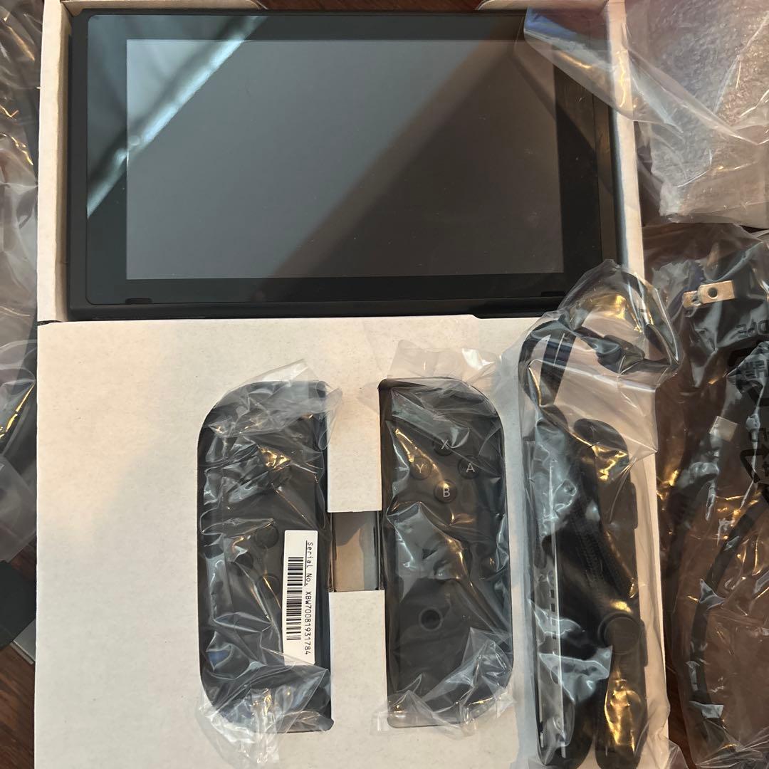 Nintendo Switch グレー ゼルダ、128GBメモリーカード付き