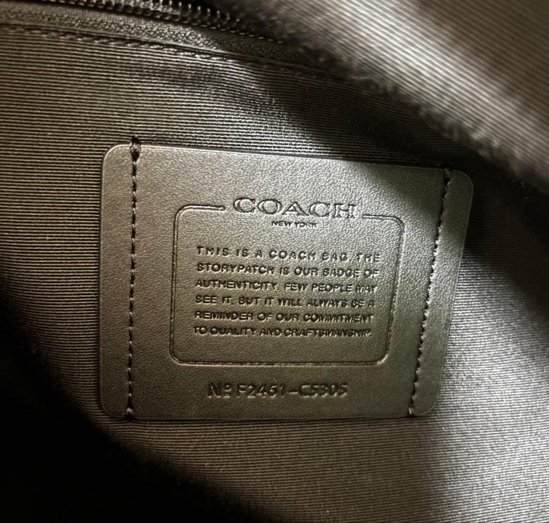 売り切り！お値引き済COACH シグネチャーボストン