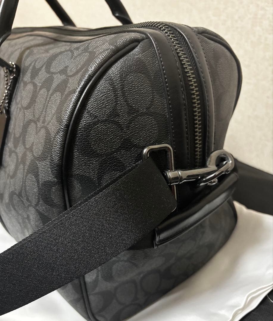 売り切り！お値引き済COACH シグネチャーボストン