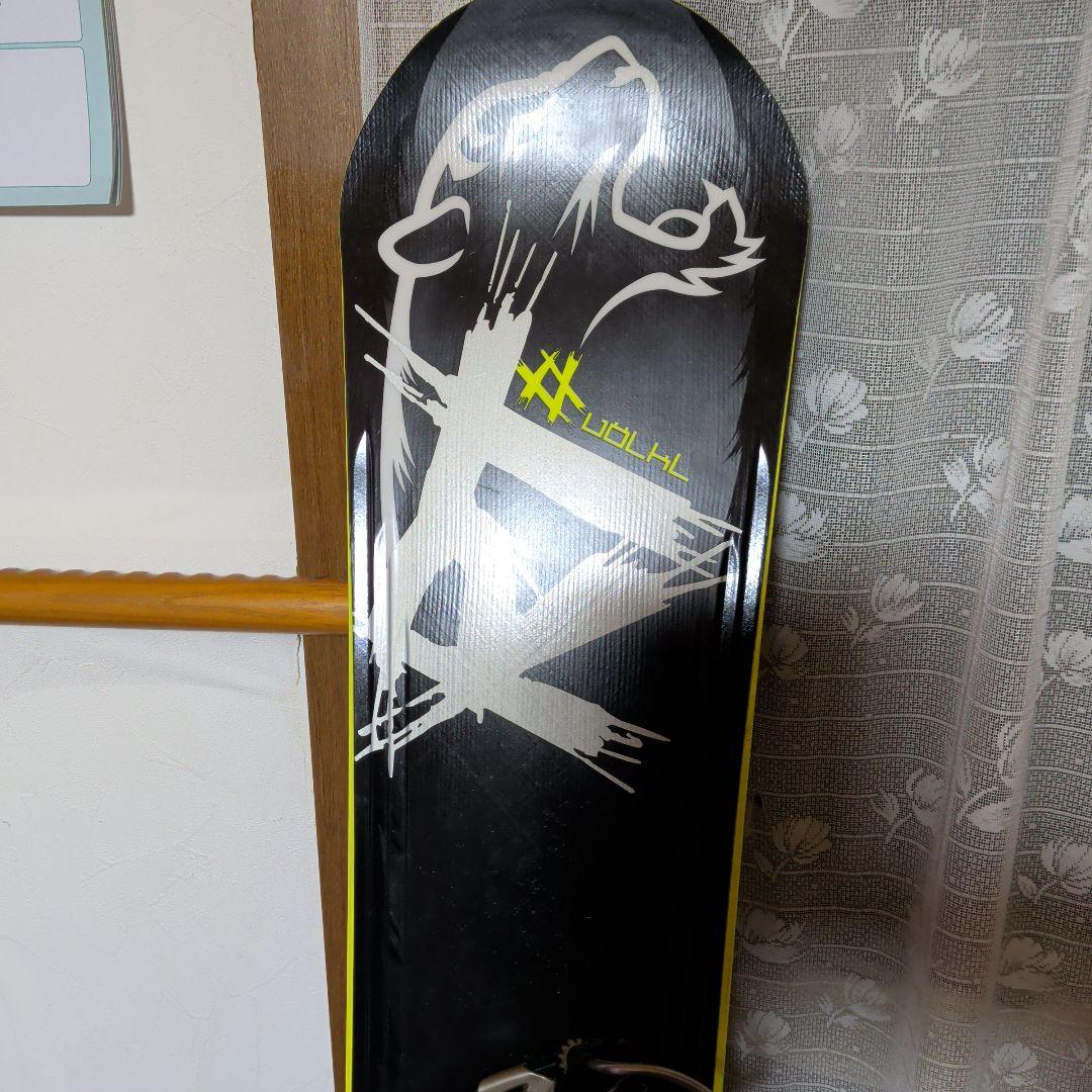 フォルクル　スノ−ボ−ドRT Sドイツ製。アルペンモデル。中古良品。158cm