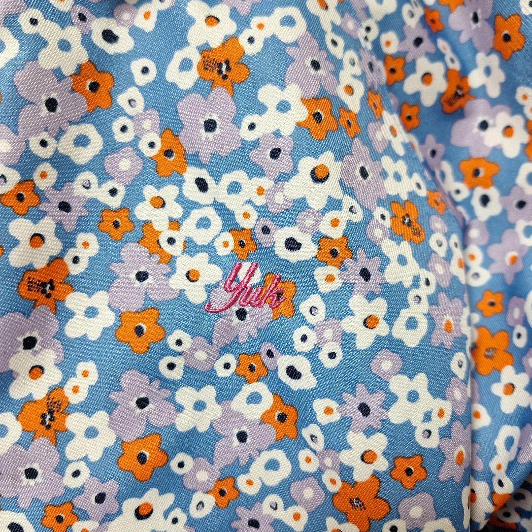 yuk スノーウェア　スキー　花柄 ジャケット オーバーオール 150 女の子