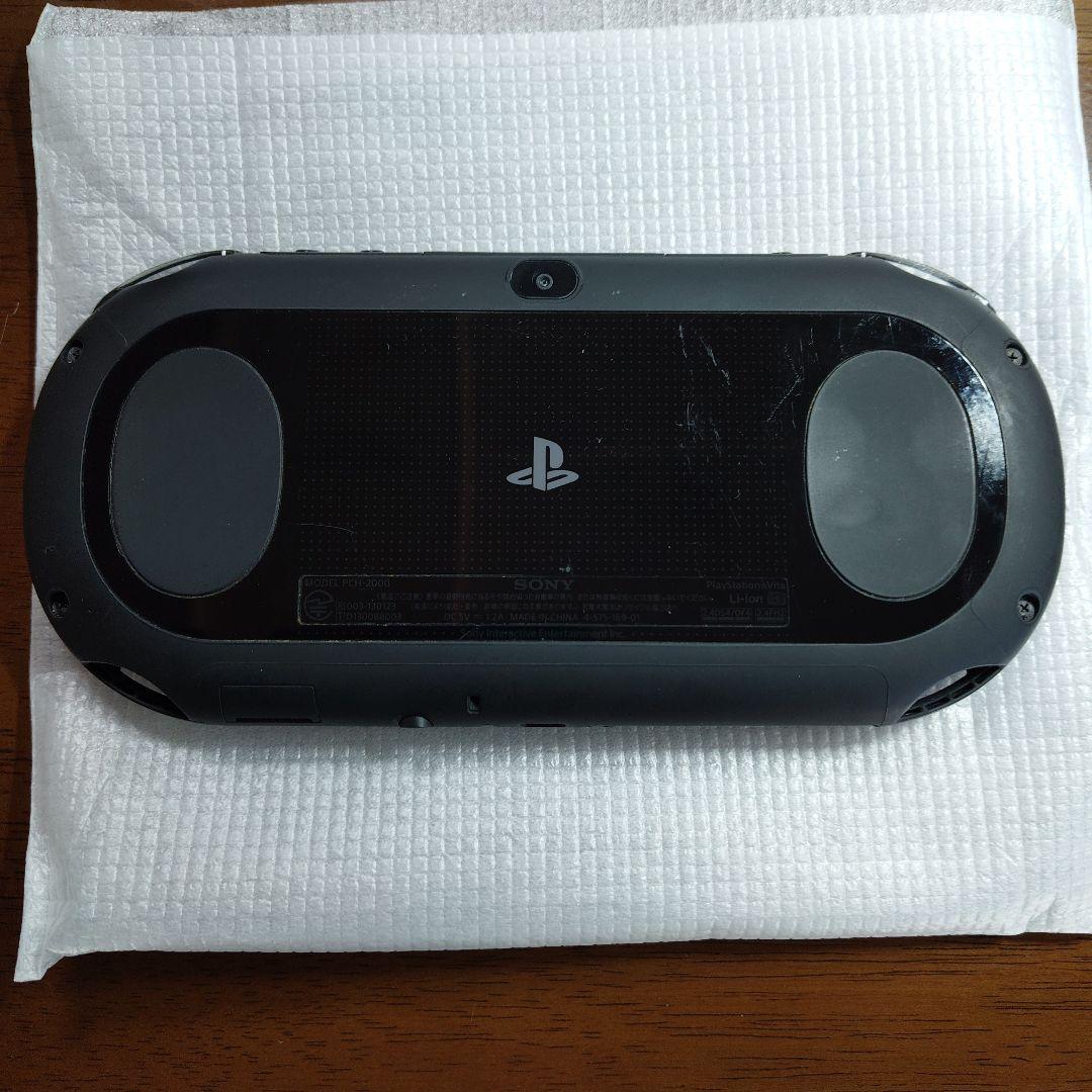 【液晶比較的美品】PlayStationVITA PCH-2000 ブラックB