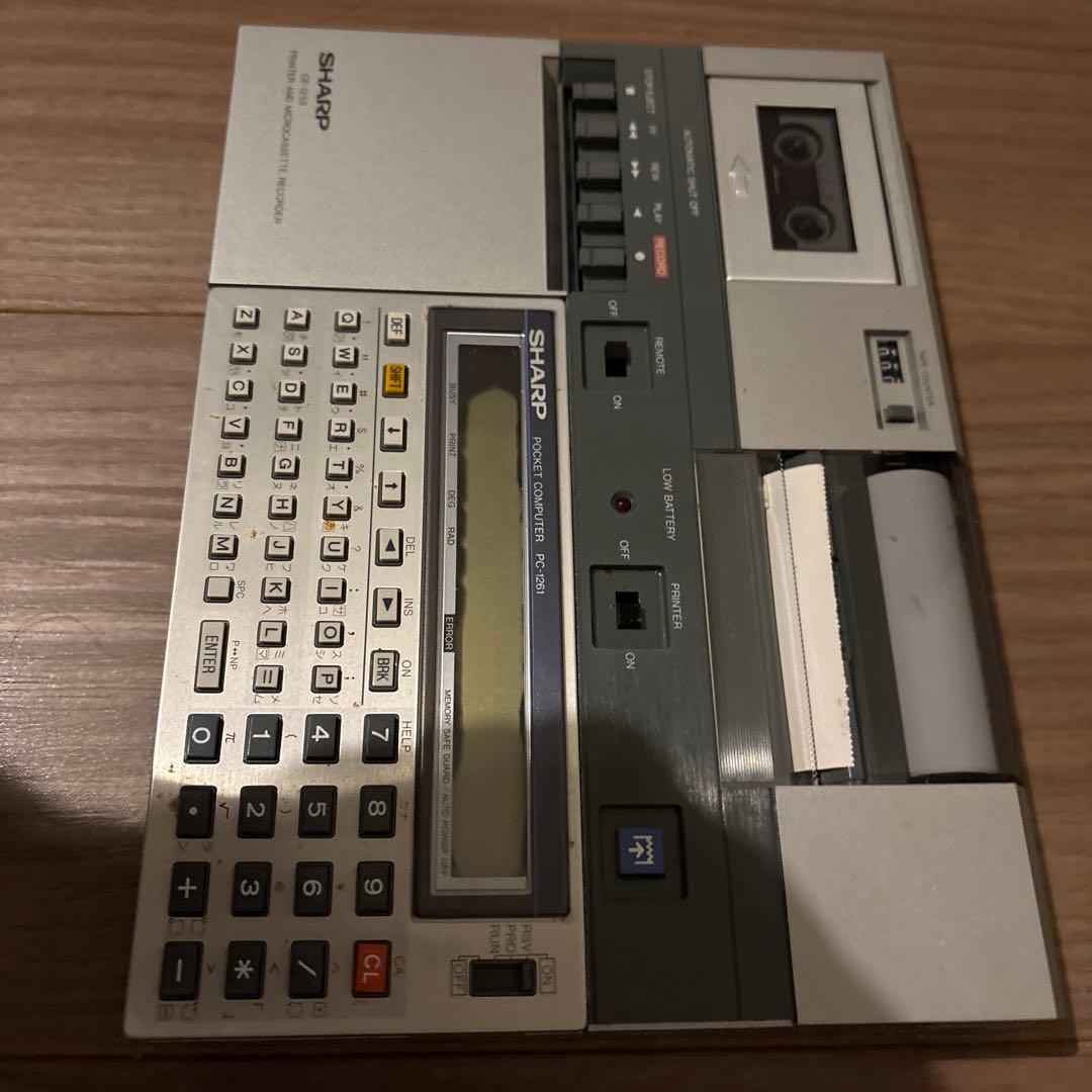 t*a様 SHARP PC-1261＆CE-125S ポケットコンピューター