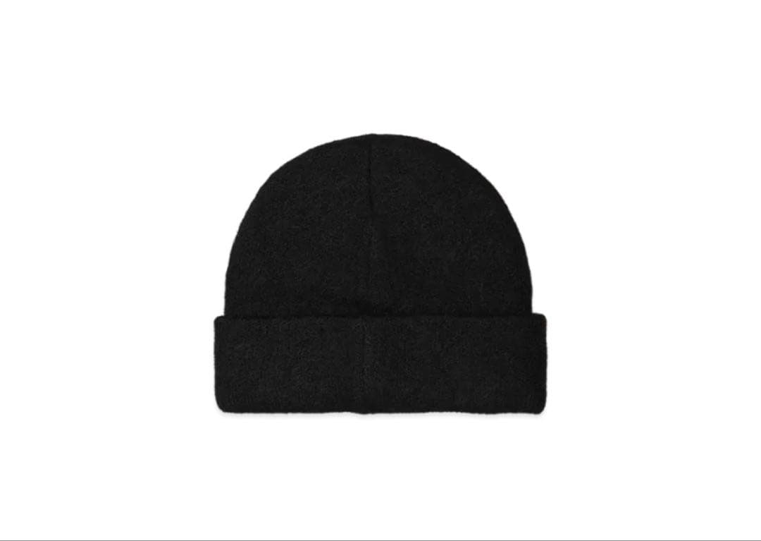 SUPREME 25AW Mohair Beanie BLACK ステッカー付き