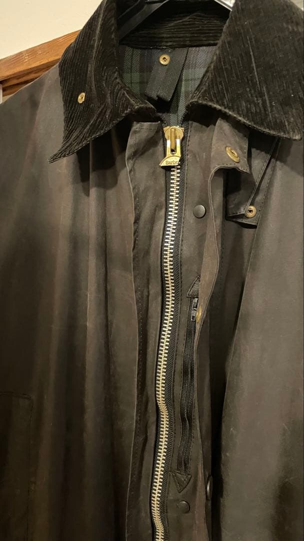 Barbour Border Jacket ダークブラウン C38/97CM