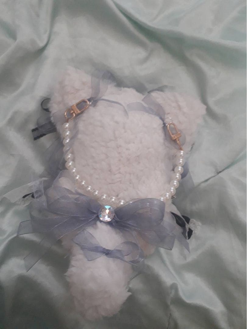 めぐ様ぬい服ふわふわ猫耳お座り 着ぐるみ 18cm 推しぬい にじぬい ともぬい
