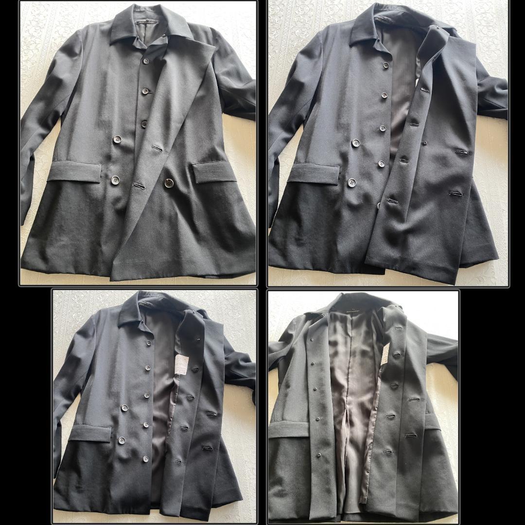 Yohji Yamamoto ヨウジヤマモト　素敵なダブル　デザインジャケット