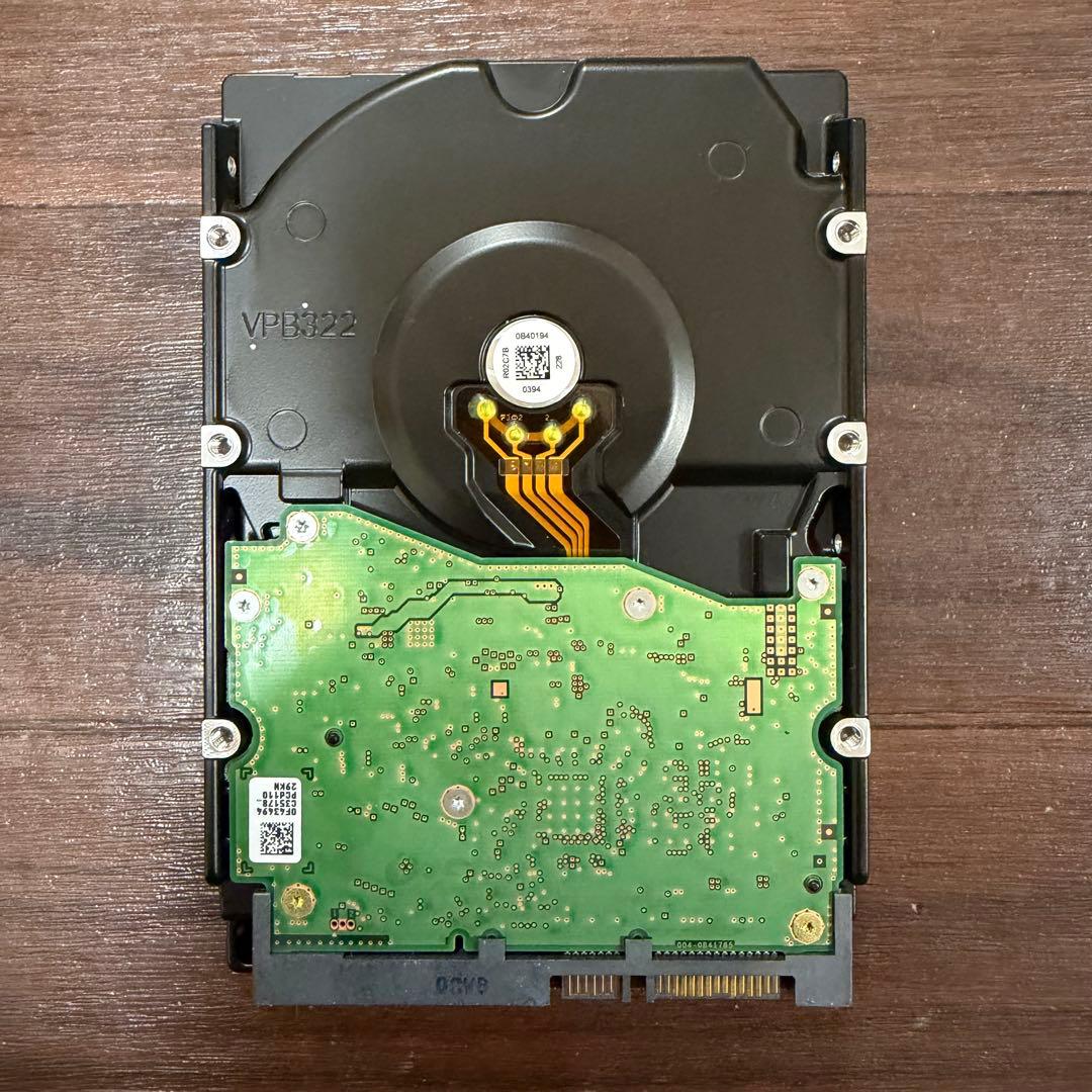 WD Red Plus 8TB HDD WD80EFBX 使用時間104時間