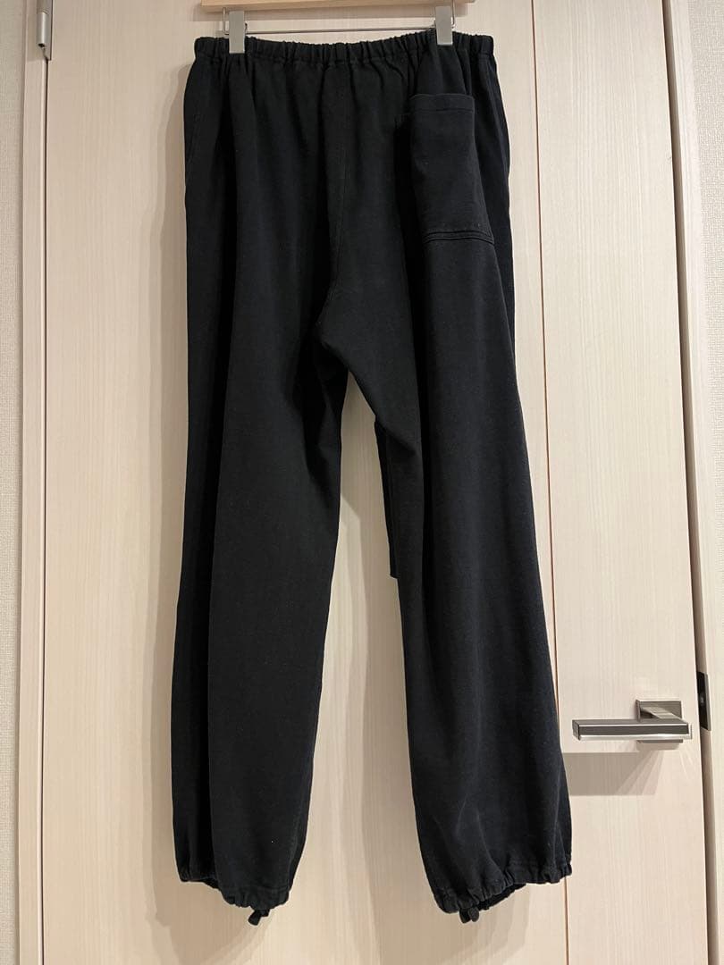 COMOLI コットンジャージ ニータックパンツ