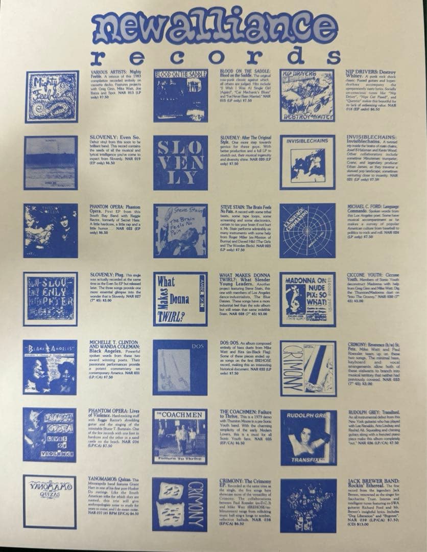 DESCENDENTS レコード
