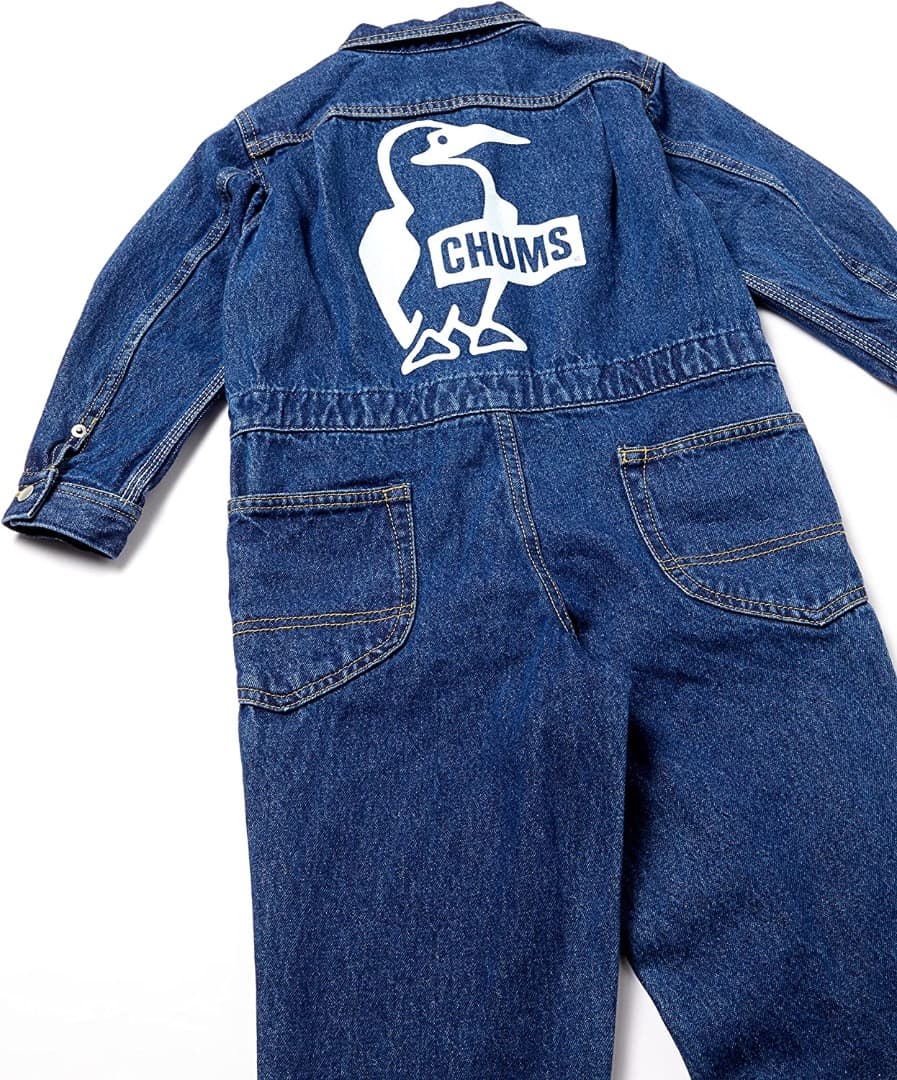 新 L キッズ チャムス CHUMS ジャンプスーツ オーバーオール つなぎ