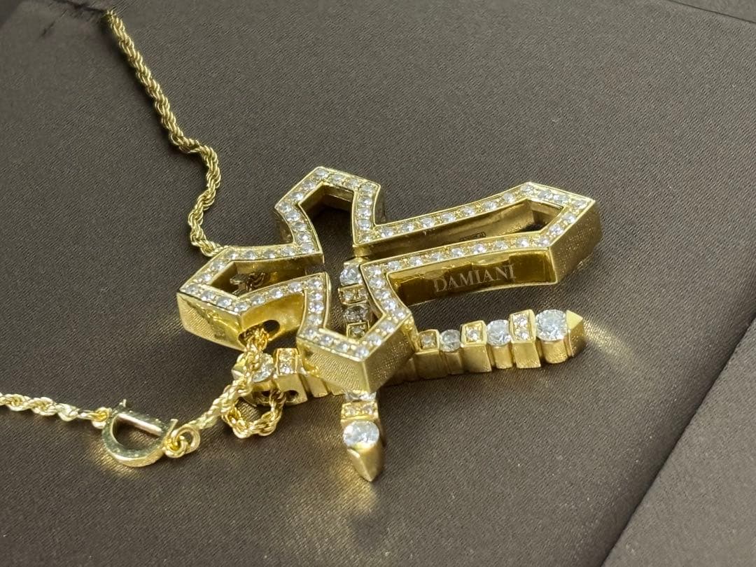 DAMIANI ダミアーニ ベルエポック クラウン ネックレス YG（M）